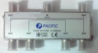 Bộ chia truyền hình Pacific 6 đường - 5-1000MHz